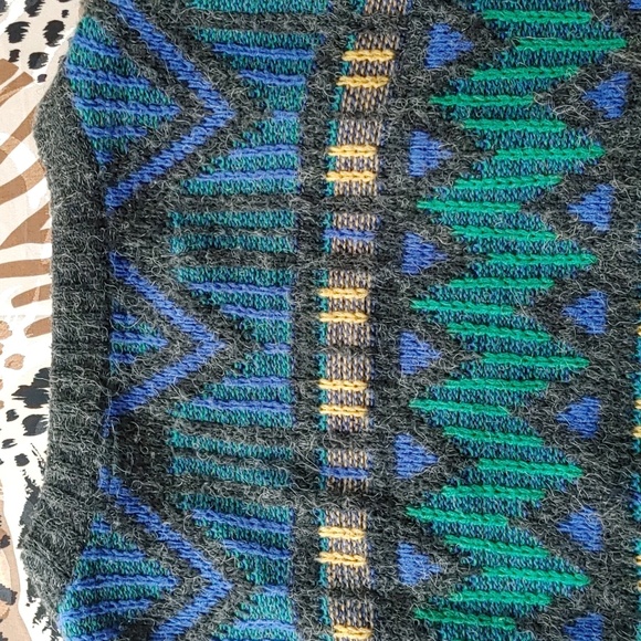 Vintage Cube Sweater Sz Lg - Picture 6 of 6